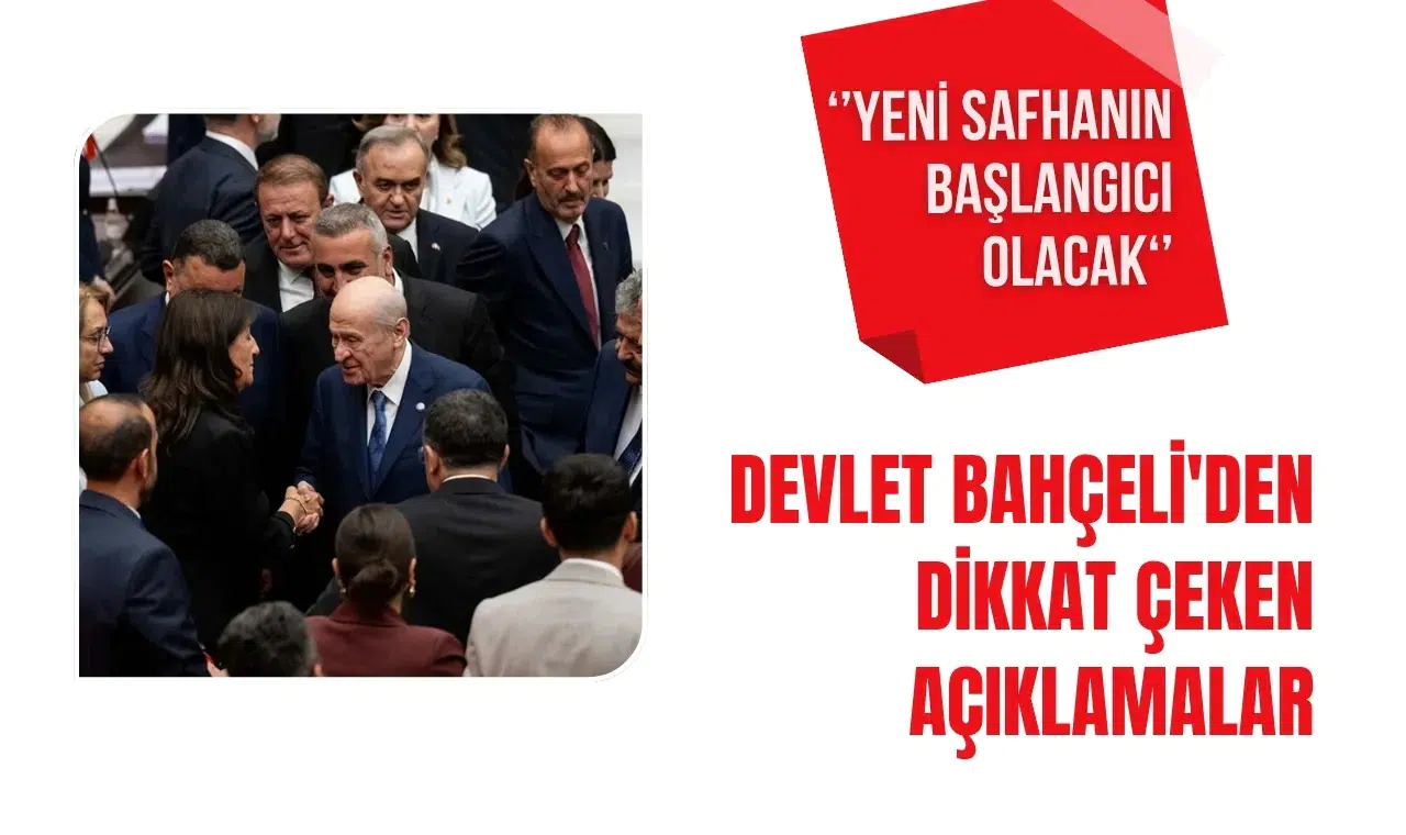 Bahçeli’den “Terörsüz Türkiye” mesajı: Yeni bir safhanın başlangıcı olacak