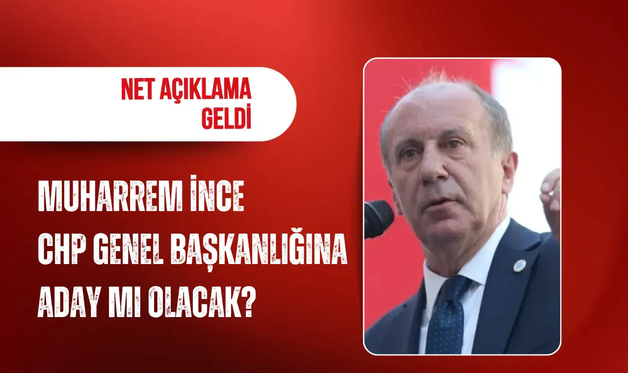 Muharrem İnce'den adaylık iddialarına net yanıt