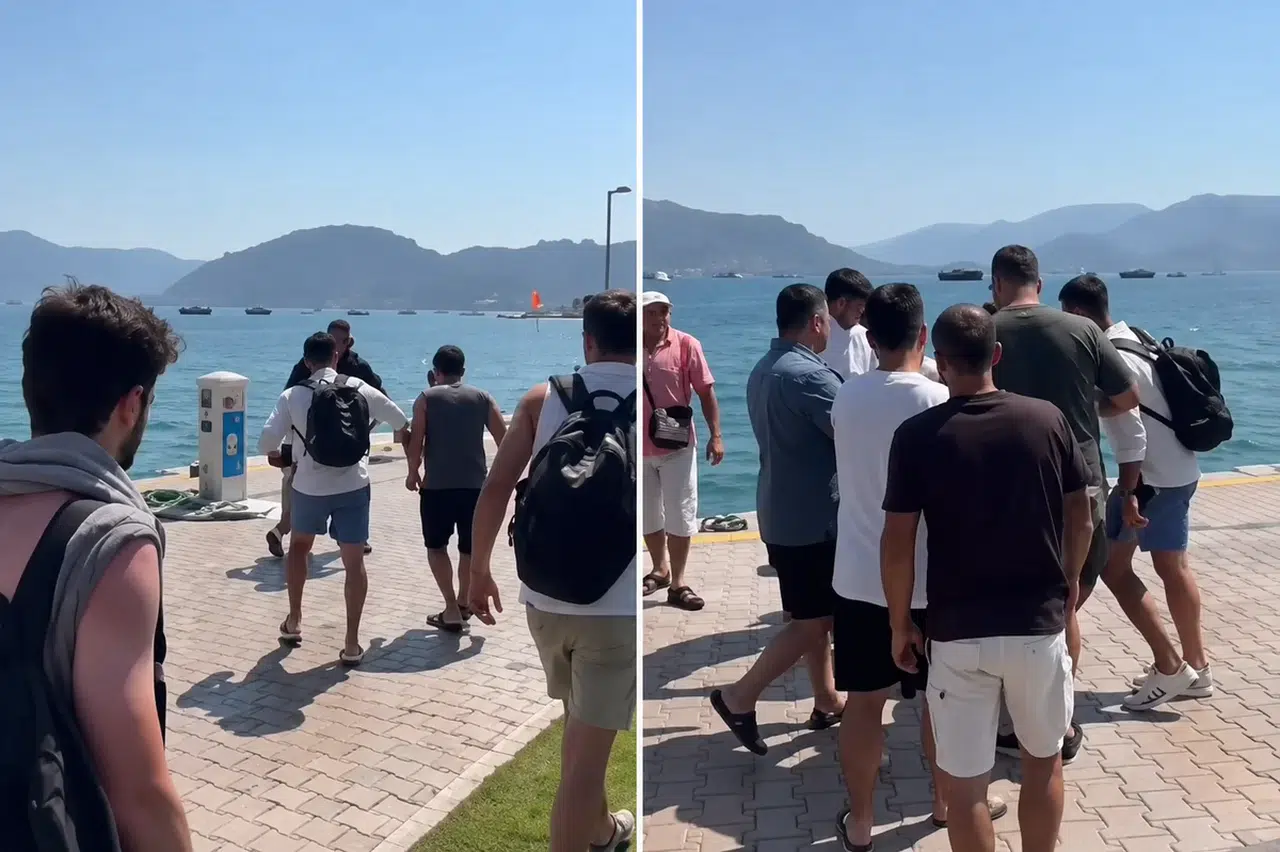 Marmaris'te tur teknesinde bıçaklı kavga: Facia son anda önlendi