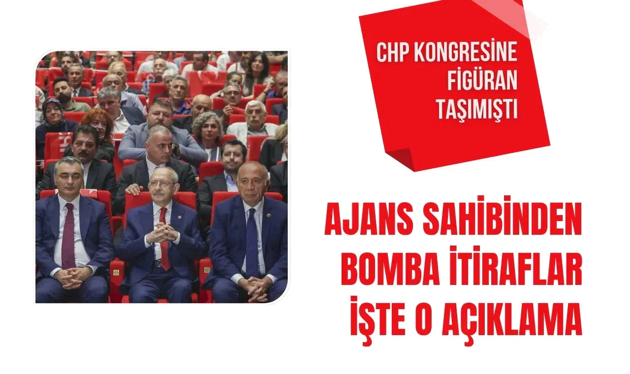 CHP etkinliğine figüran götüren ajans sahibinden dikkat çeken açıklama: “CNN Türk’te yalan söyledim”