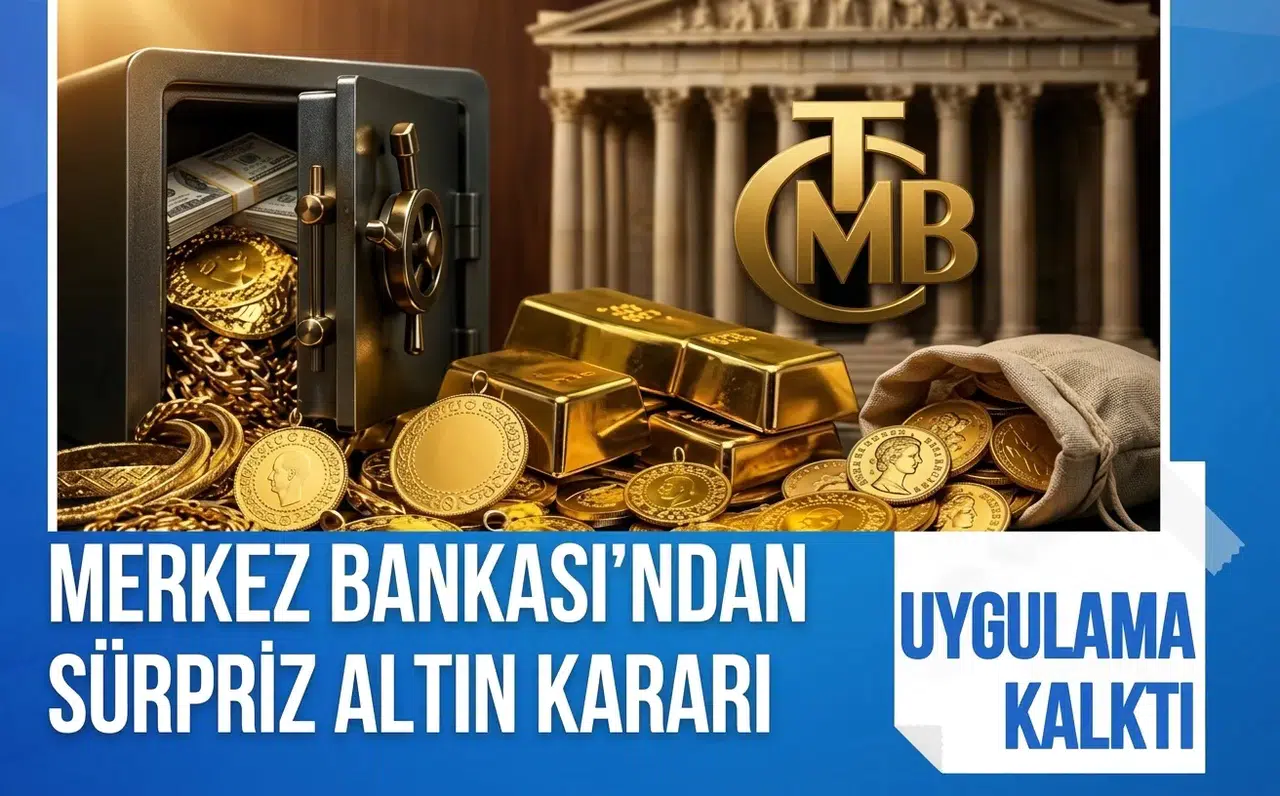Merkez Bankası yastık altı altın düzenlemesini kaldırdı: 2022 uygulaması sonlandırıldı