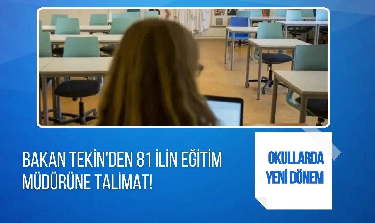 Bakan Tekin’den 81 ilin eğitim müdürüne talimat: Aile Okulu ve Ebeveyn Okulu’na öncelik verilecek