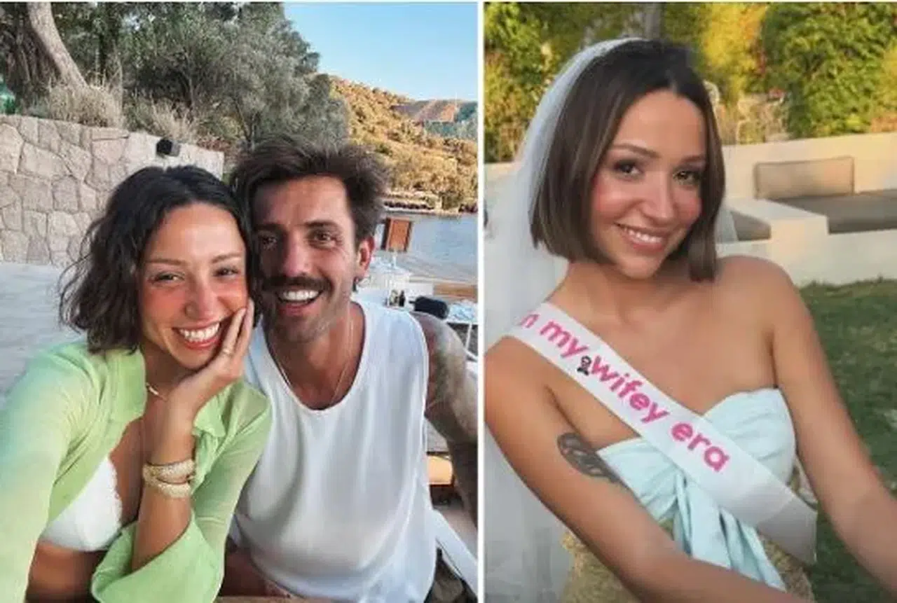 Zeynep Bastık duvağını taktı! Bekarlığa veda gecesinden ilk görüntüler
