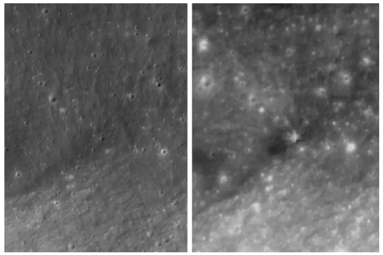 Ay yüzeyindeki değişim görüntülendi: NASA da inceleyecek