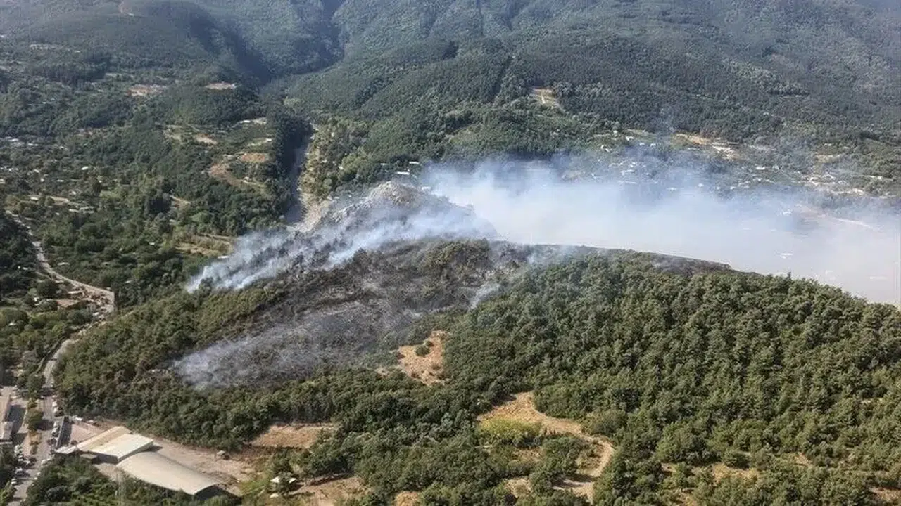 Bursa’da üç ayrı noktada orman yangını: Ekipler havadan ve karadan müdahale ediyor