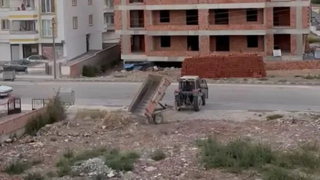 Arsaya inşaat atığı döküldü: 20 bin TL ceza