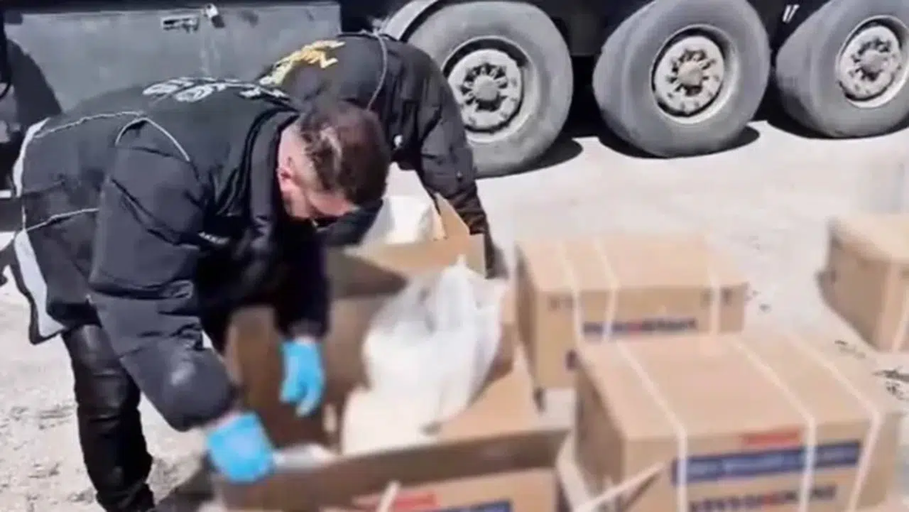 Samsun'da tırda 132 kilo uyuşturucu ele geçirildi! Sürücü gözaltında