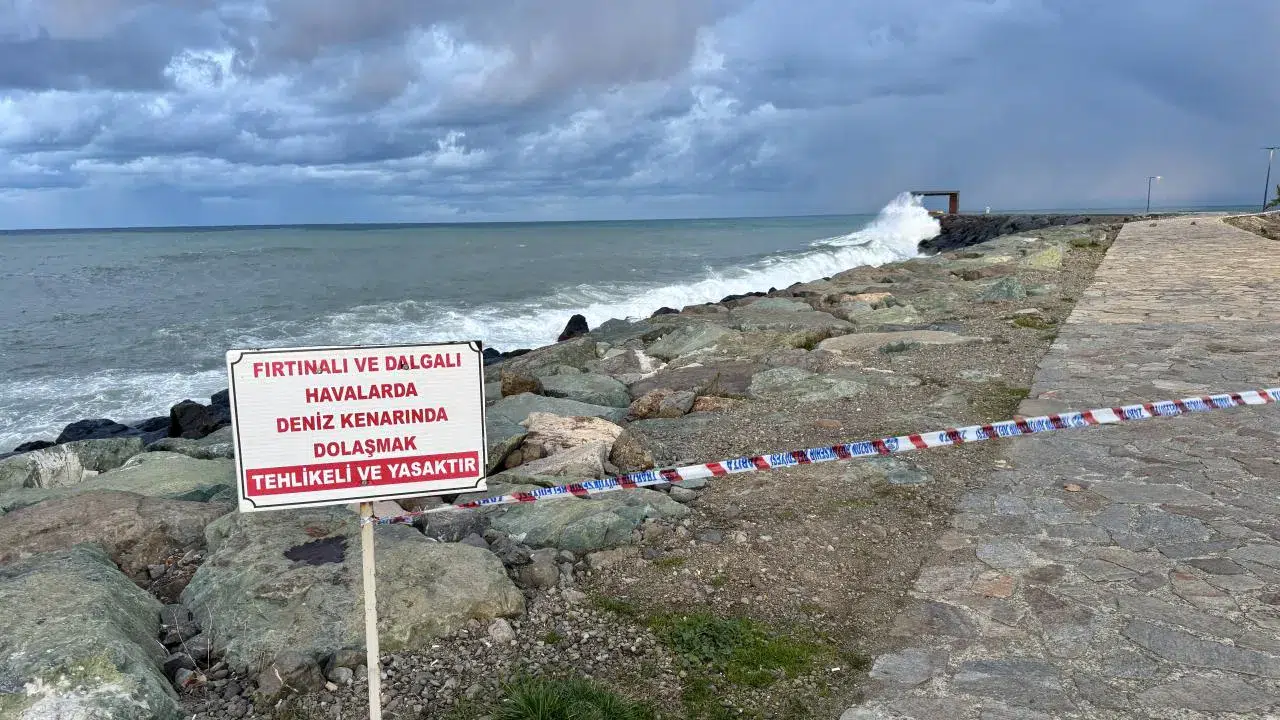 Trabzon’da deniz yasağı! Tarih belli oldu