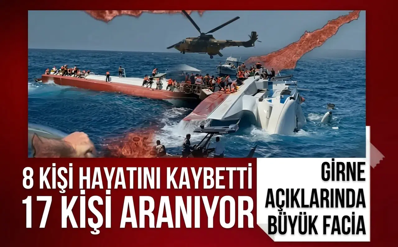 KKTC’de facia! Yolcu gemisi alabora oldu: 8 ölü, 17 kayıp, 242 kişi kurtarıldı