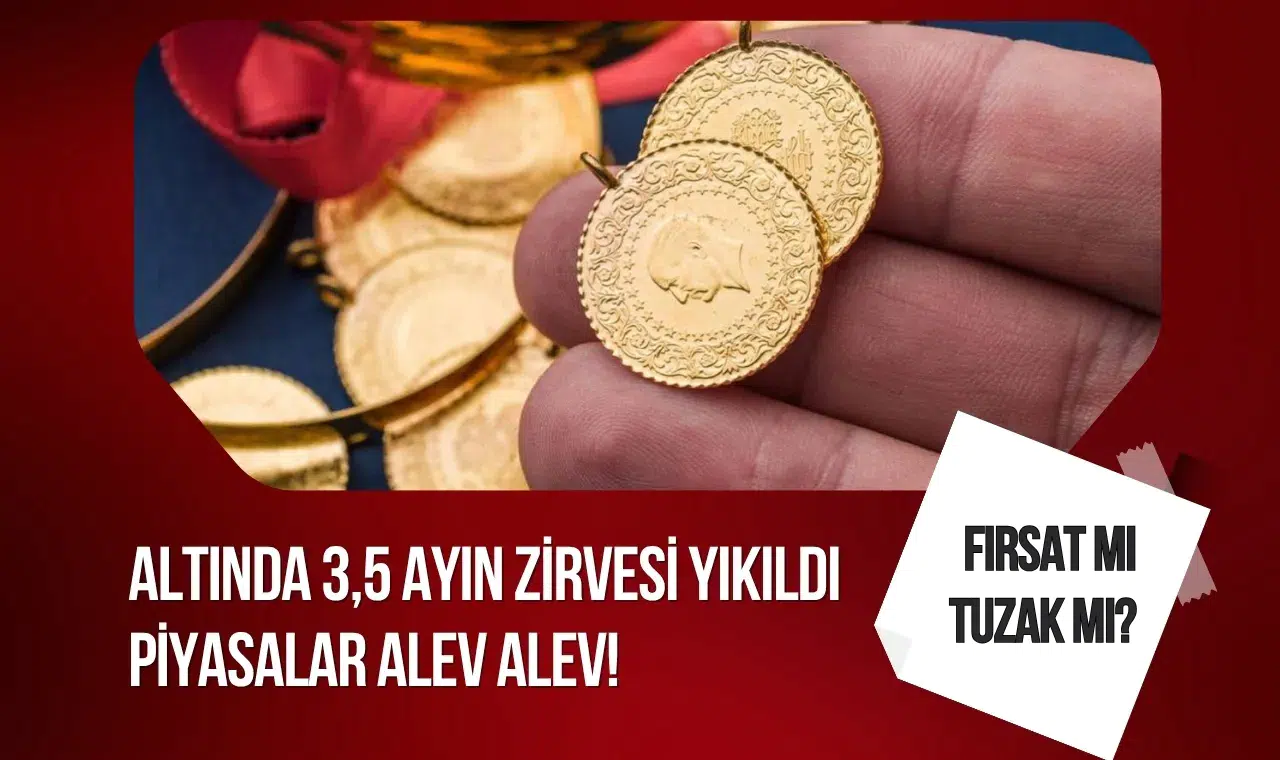 Altında 3,5 ayın zirvesi: Gram altın 7 bin 189 liraya çıktı