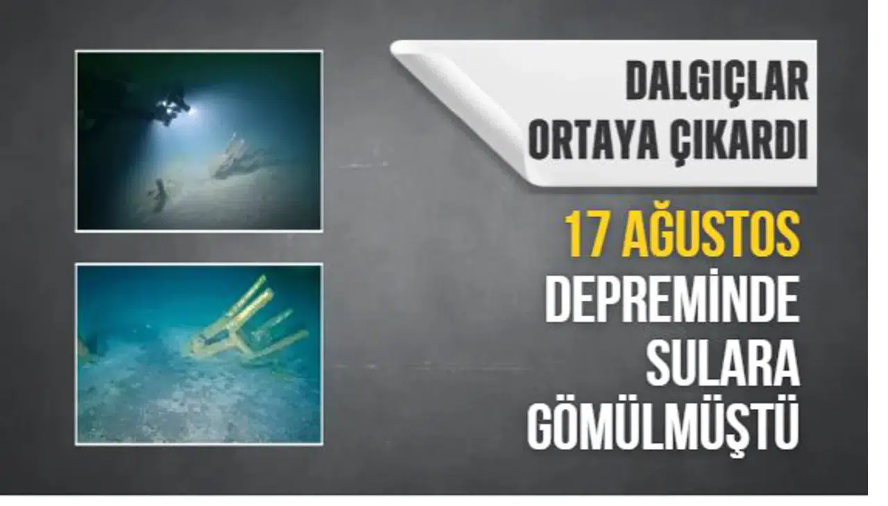 17 Ağustos depreminin izleri gün yüzüne çıktı: Su altında kaldılar