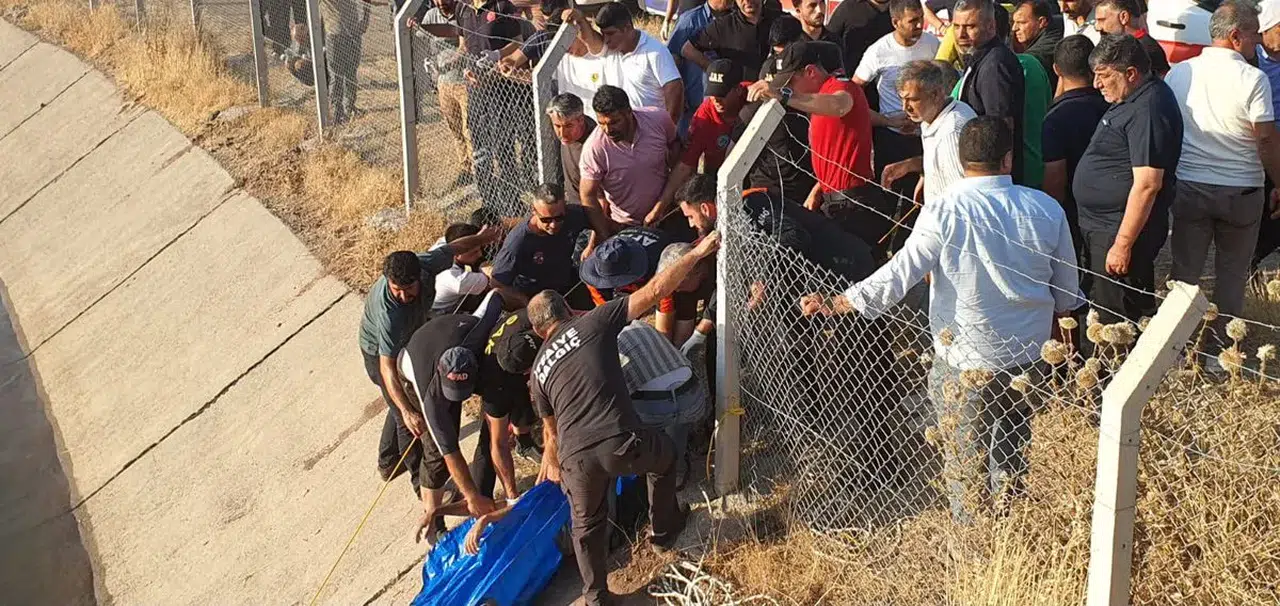 Diyarbakır'da kahreden olay: Sulama kanalına giren genç boğuldu