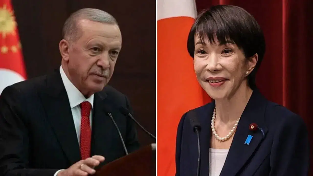 Erdoğan Japonya Başbakanı Takaiçi ile telefonda görüştü