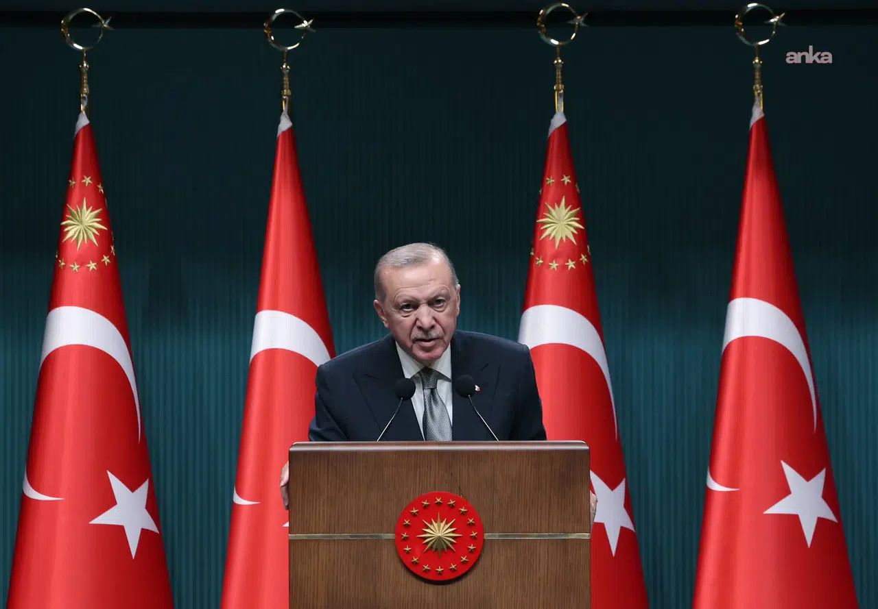 Erdoğan, Litvanya Başbakanı Sinkevicius ile görüştü