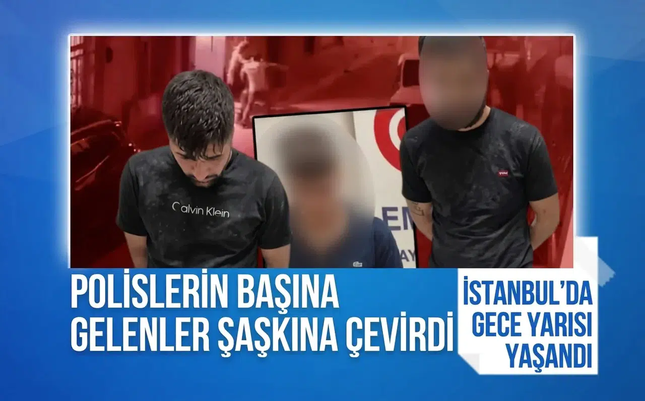Bayrampaşa’da polis memurlarına saldırıp gasbettiler: 4 şüpheli tutuklandı