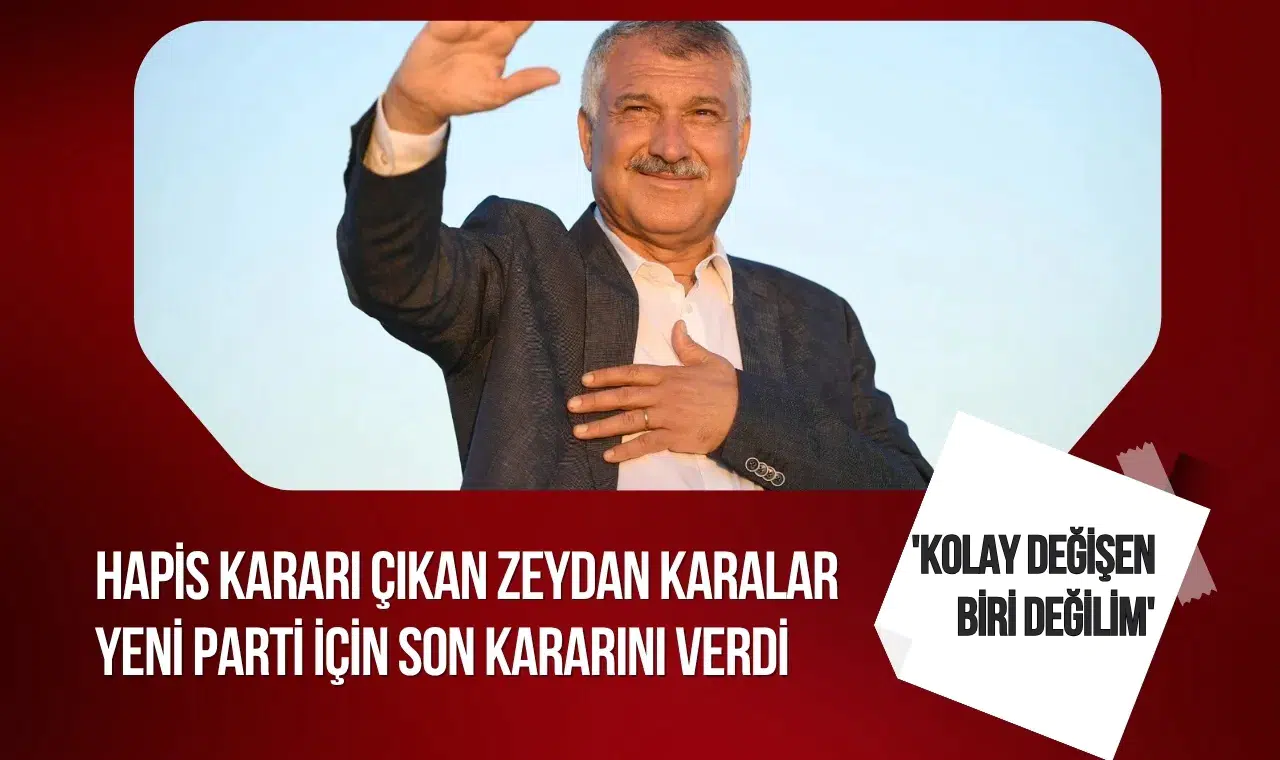Zeydan Karalar’dan parti değişikliği iddialarına yanıt: “Aynı yolda devam edeceğim”
