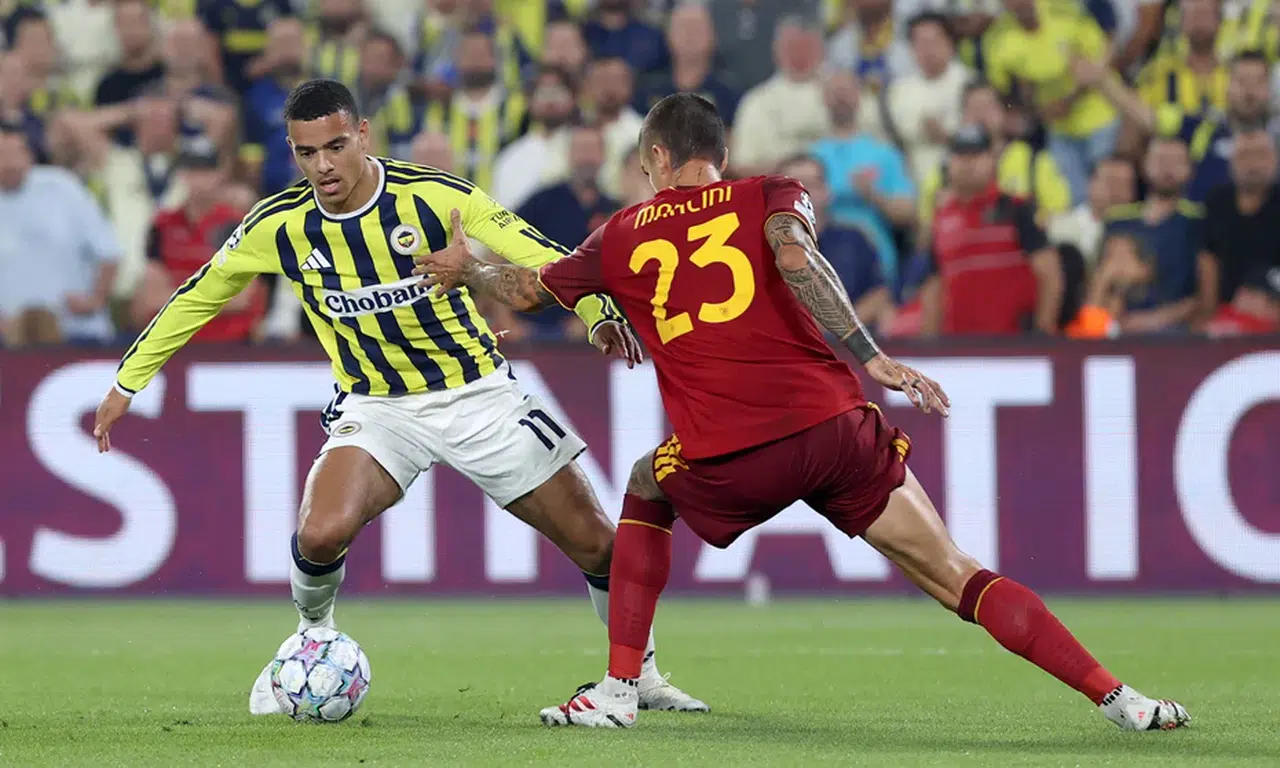 Fenerbahçe Roma maç özeti ve goller 1-1