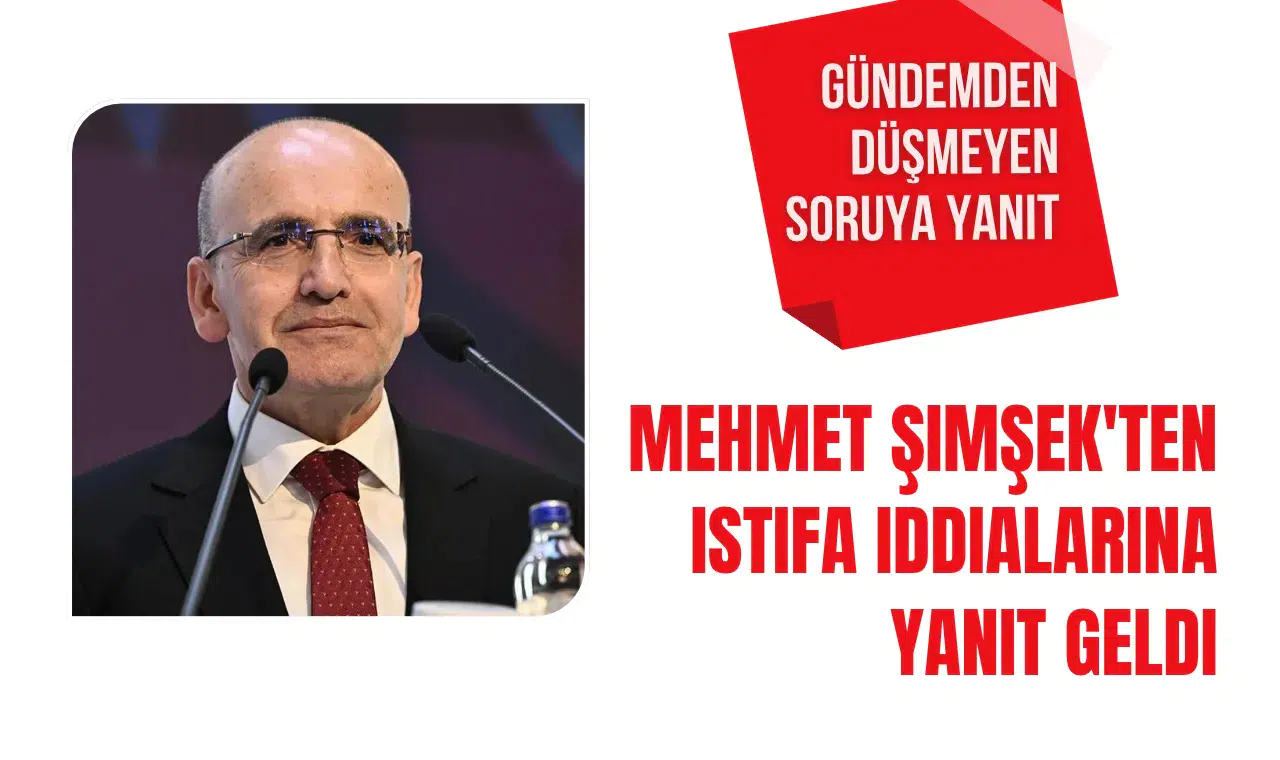 Mehmet Şimşek'ten istifa iddialarına yanıt: “Asılsızdır”