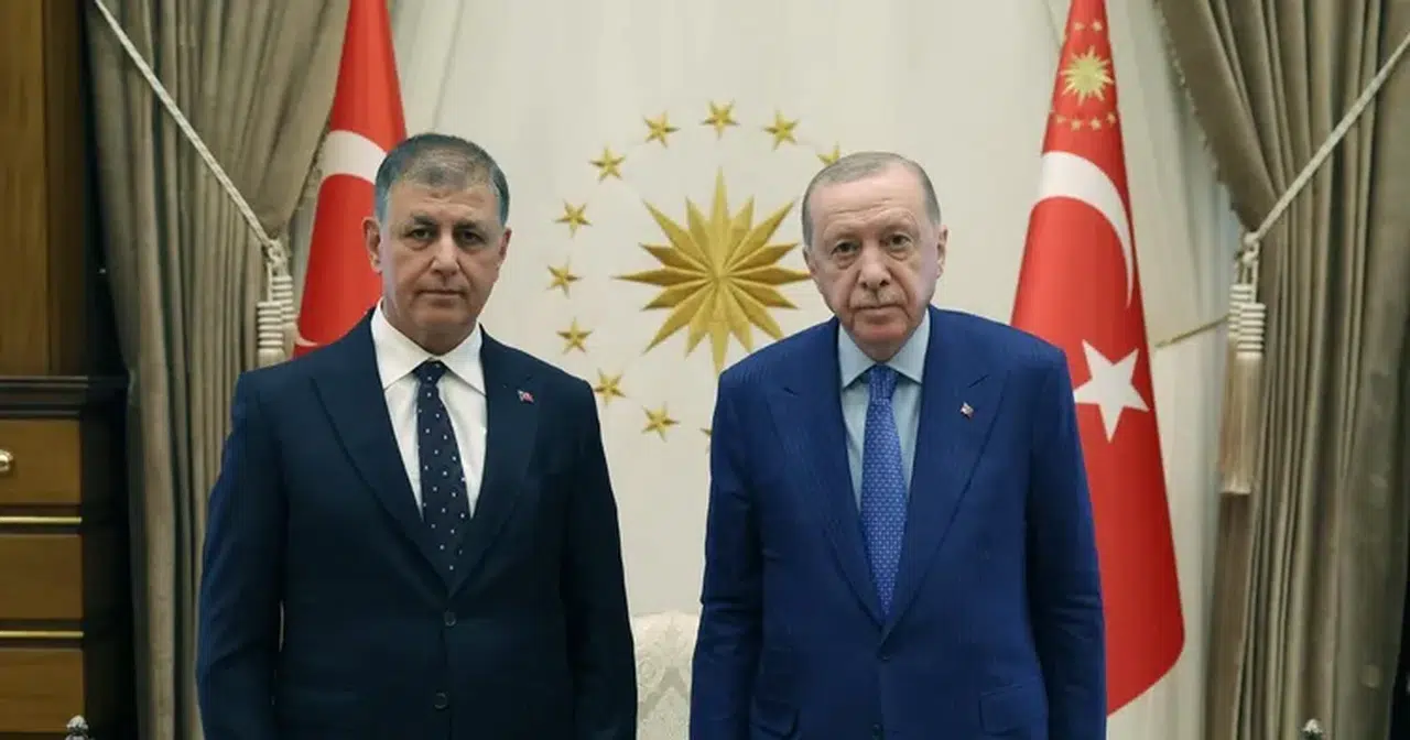 Cumhrubaşkanı Erdoğan, Cemil Tugay ile Külliye’de görüştü