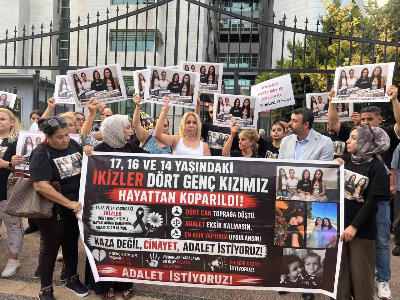 Mersin’de 4 kız çocuğunun öldüğü kazada tahliye talebi