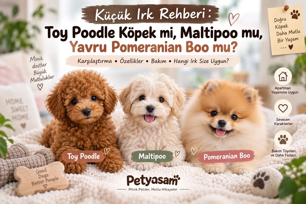 Küçük Irk Rehberi: Toy Poodle Köpek mi, Maltipoo mu, Yavru Pomeranian Boo mu?