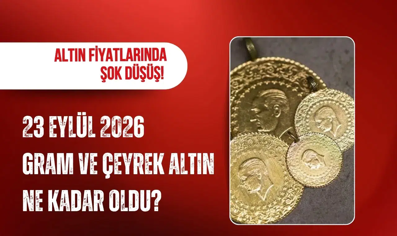 Altın fiyatlarında düşüş: Gram altın 6 bin 796 liradan işlem görüyor