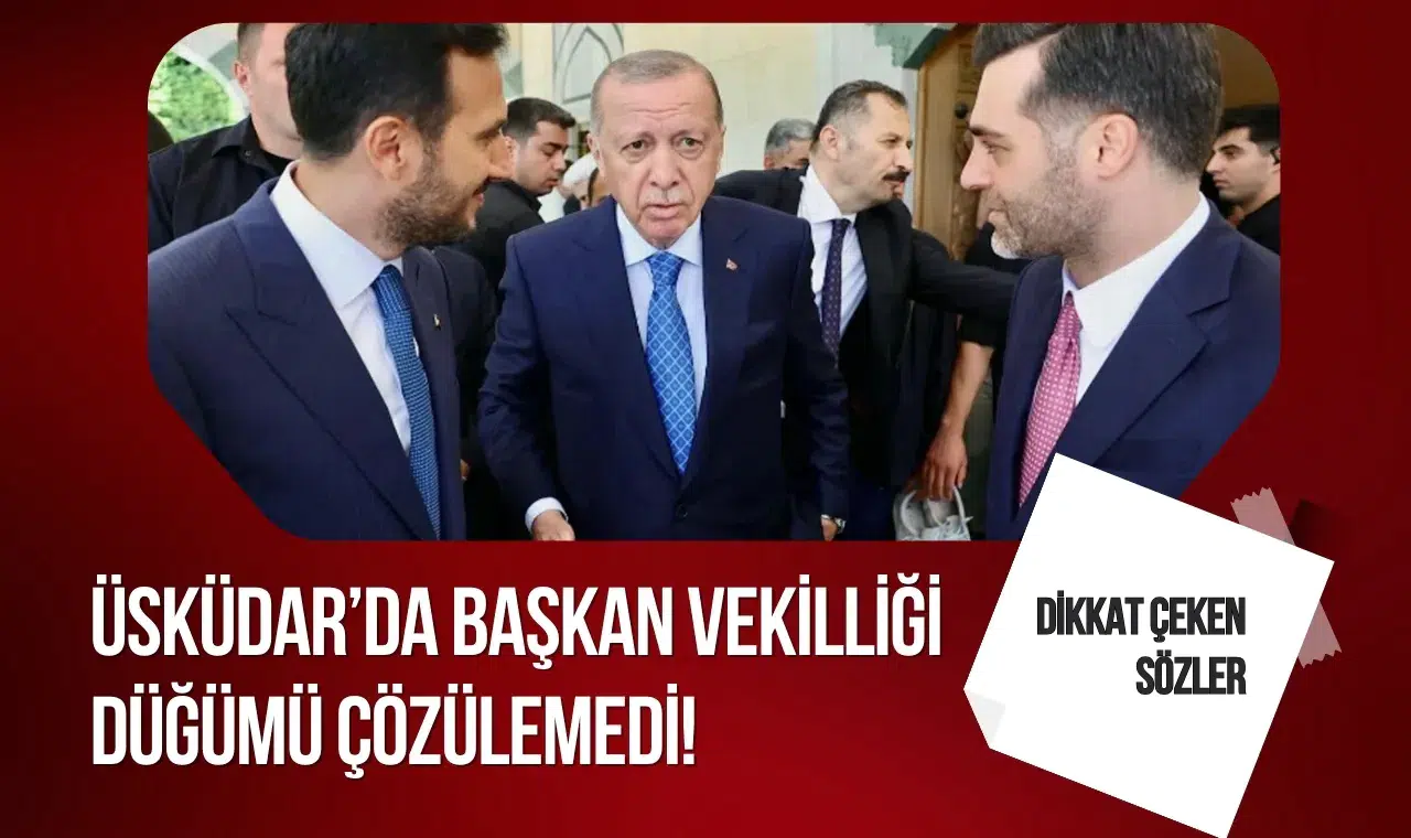 Üsküdar’da başkan vekilliği seçimi ertelendi: Sarıcaoğlu’ndan açıklama