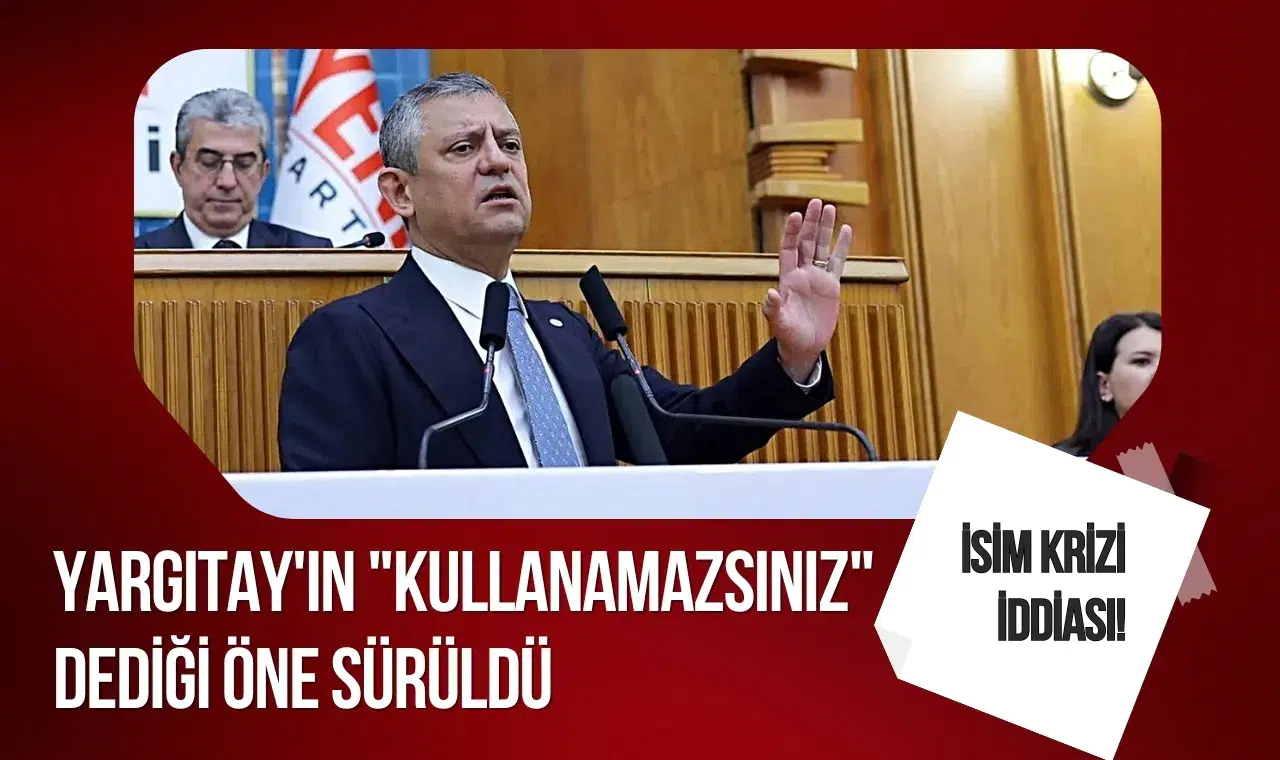Yeni Parti'de isim krizi: Yargıtay'dan "Bu adı kullanamazsınız" iddiası
