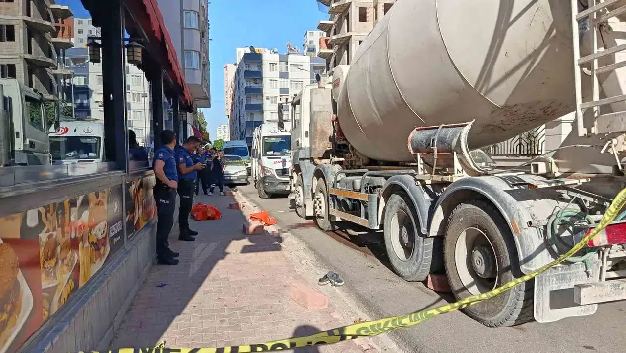 Adana’da beton mikseri faciası: 1 kişi hayatını kaybetti