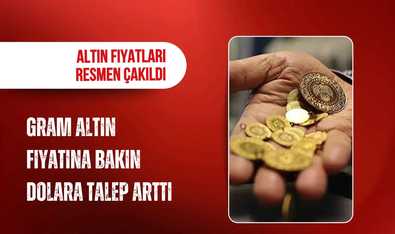 Altın fiyatlarında sert düşüş: Gram altın 6 bin 572 liraya geriledi