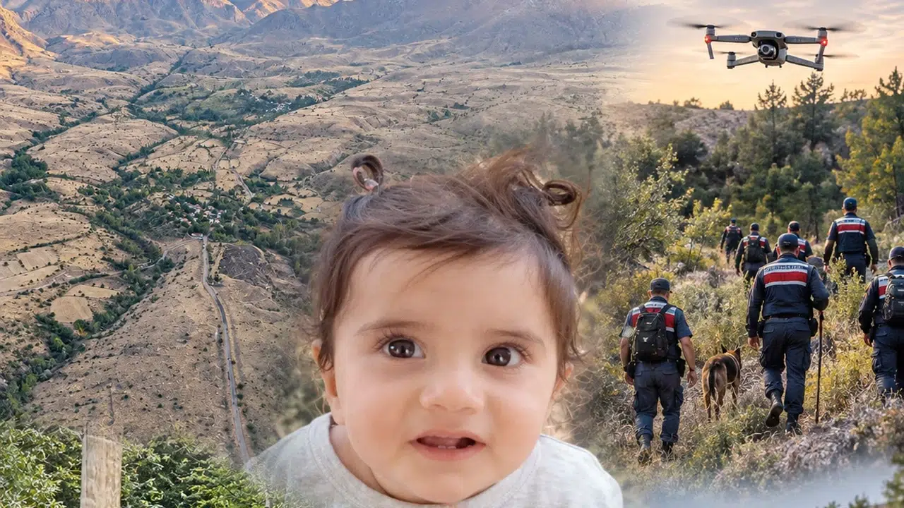 Sivas'ta kaybolan 11 aylık Büşra bebeği arama çalışmaları sürüyor