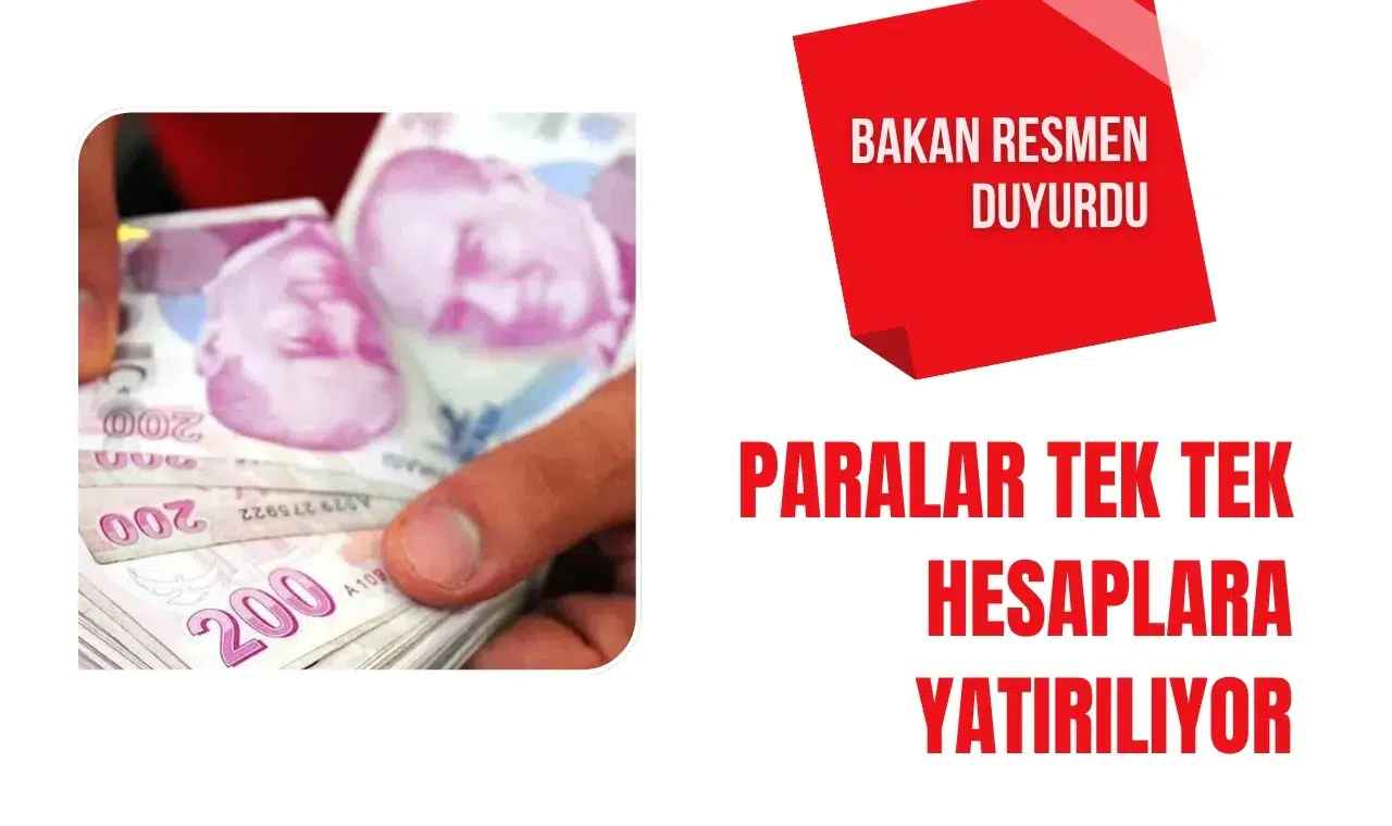 Bakan Göktaş duyurdu: 9,3 milyar liralık ödeme hesaplara yatırılıyor