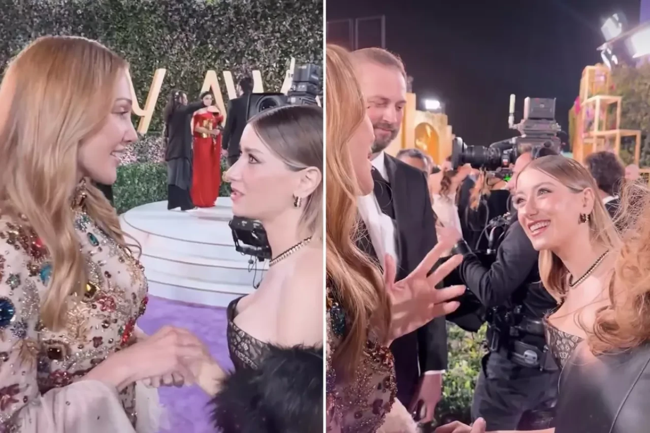 Hazal Kaya'dan Meryem Uzerli'ye Joy Awards'ta esprili iltifat: “Yaşlan  artık be kadın!” - Ortadoğu Gazetesi