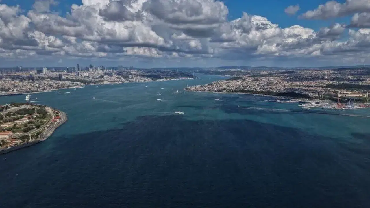 İstanbul Boğazı’nda yağışların ardından alg patlaması meydana geldi