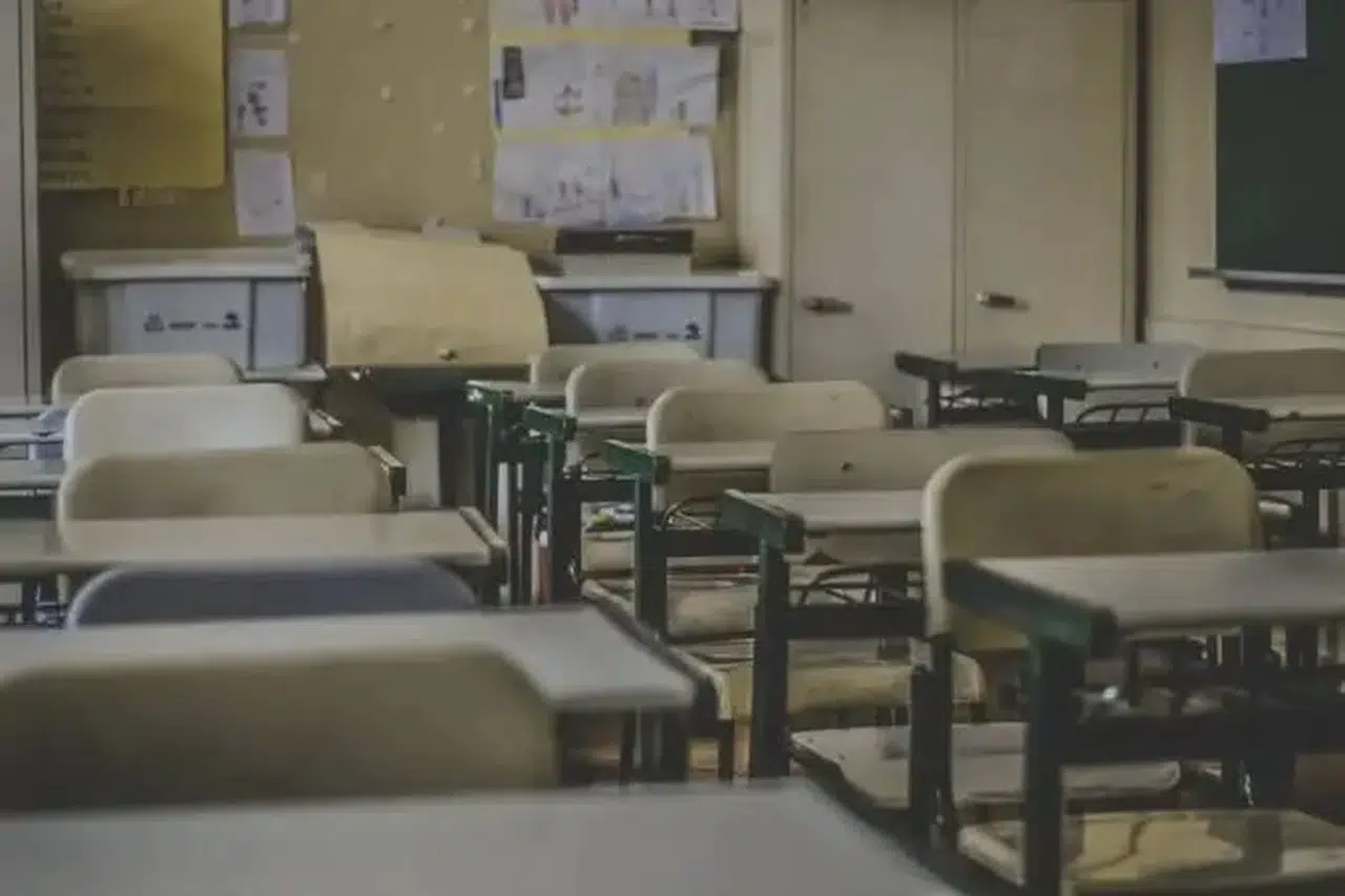 Düzce'de okul duvarına tehdit içerikli yazılar yazan 1 çocuk hakimliğe sevk edildi