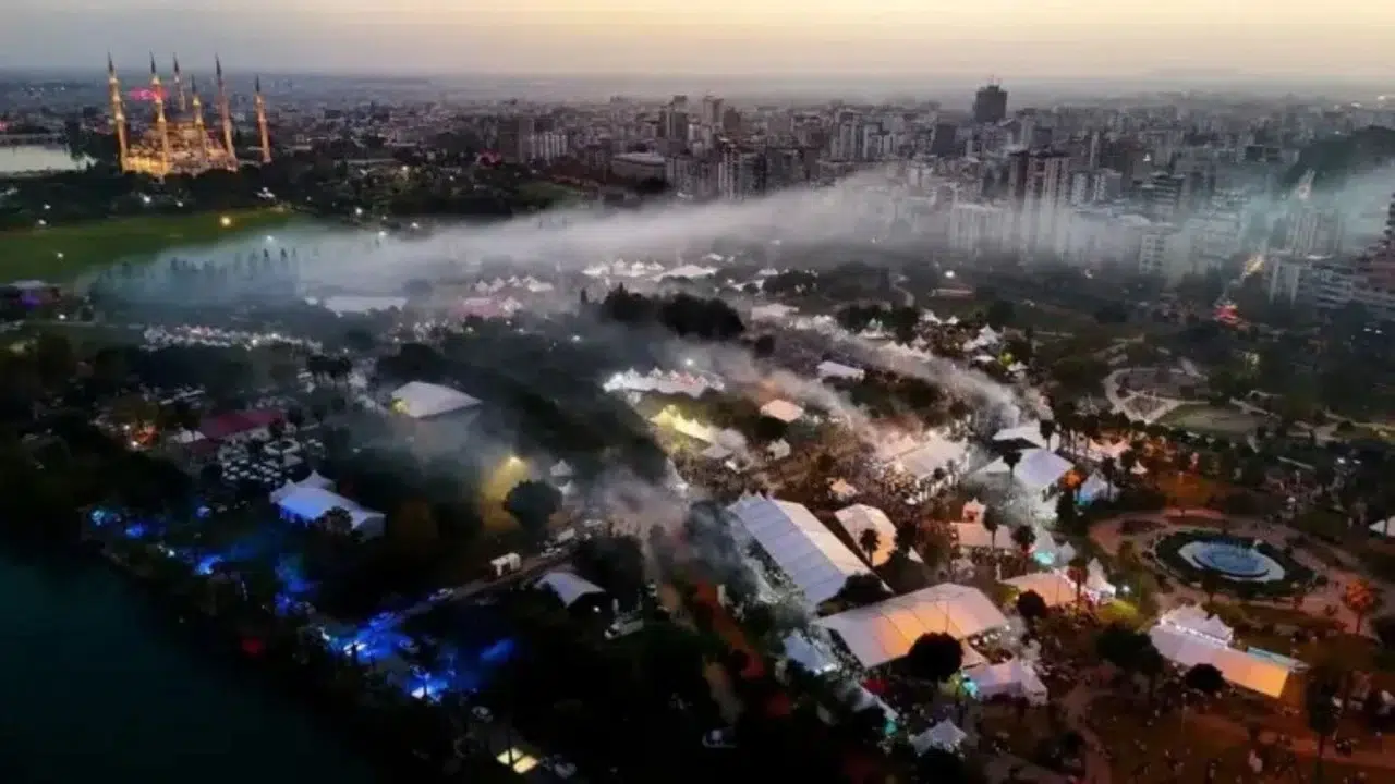 Adana Lezzet Festivali'ne yoğun ilgi! Kebap dumanları yükseldi