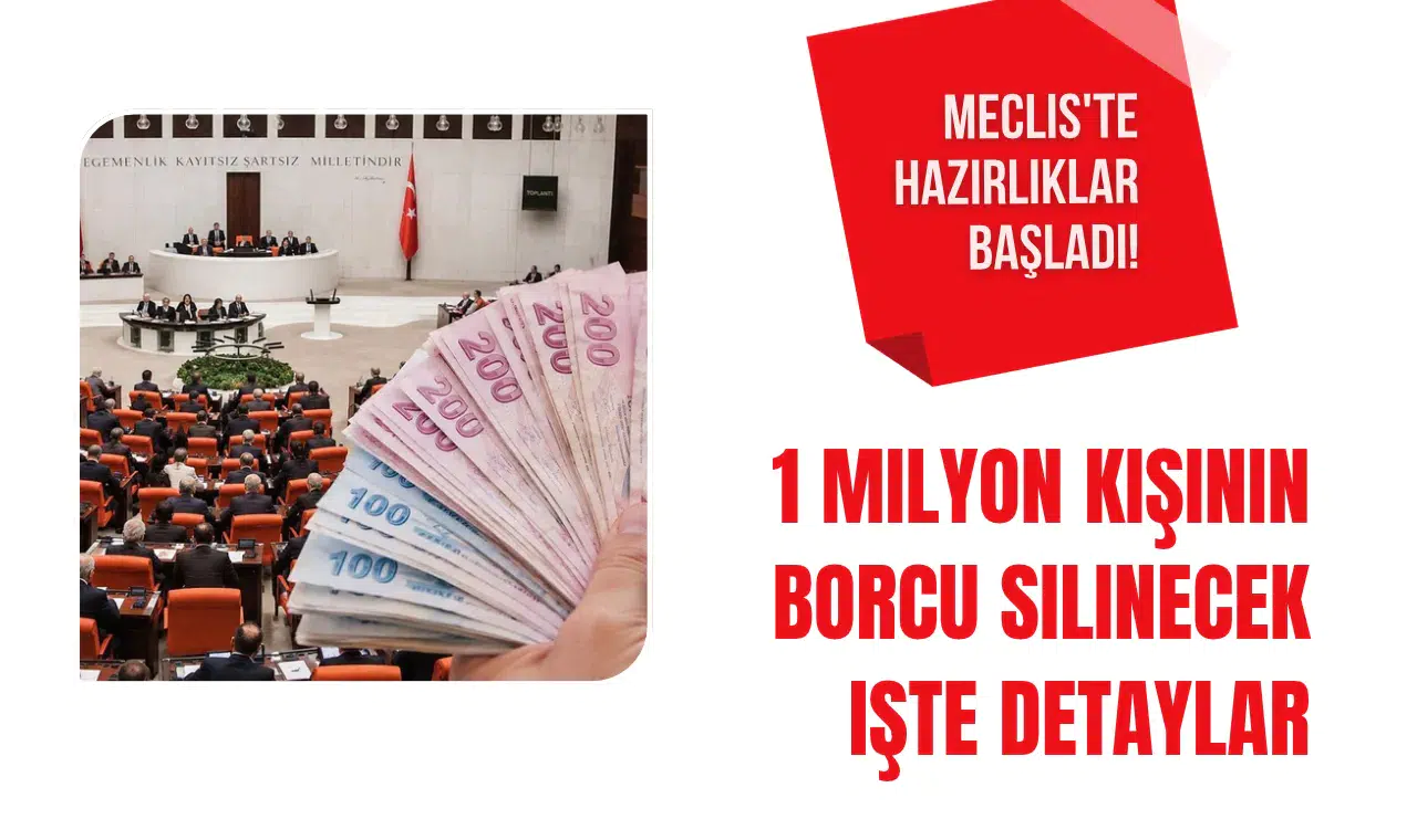 1 milyon kişinin GSS prim borcu silinebilir! Mecliste hazırlık