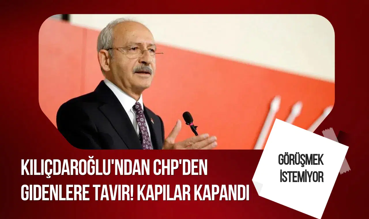 CHP'de geri dönüş krizi iddiası! Kılıçdaroğlu'nun milletvekilleriyle görüşmeyi reddettiği öne sürüldü