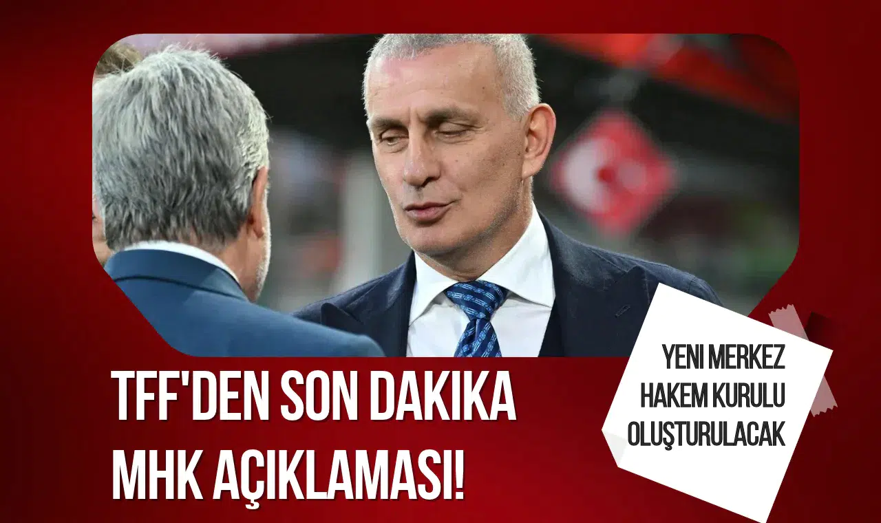 TFF'den Acil Açıklama: Yeni Merkez Hakem Kurulu Kuruluyor!