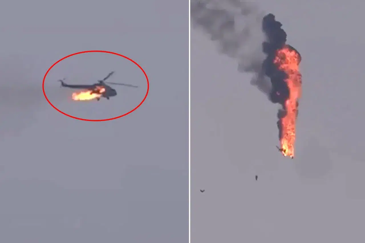 Korkulan oldu! Husiler, Suudi Arabistan'ın helikopterini düşürdü
