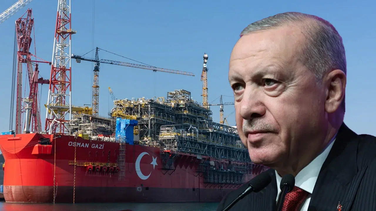 Osman Gazi harekete geçti! Cumhurbaşkanı Erdoğan: Gaz üretiminde büyük artış bekleniyor