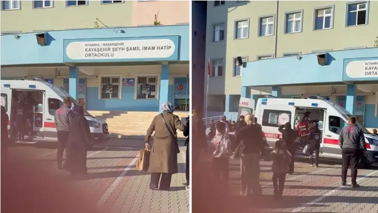 Başakşehir'de okul saldırısının ilk görüntüleri geldi! Bakın neden yapmış...