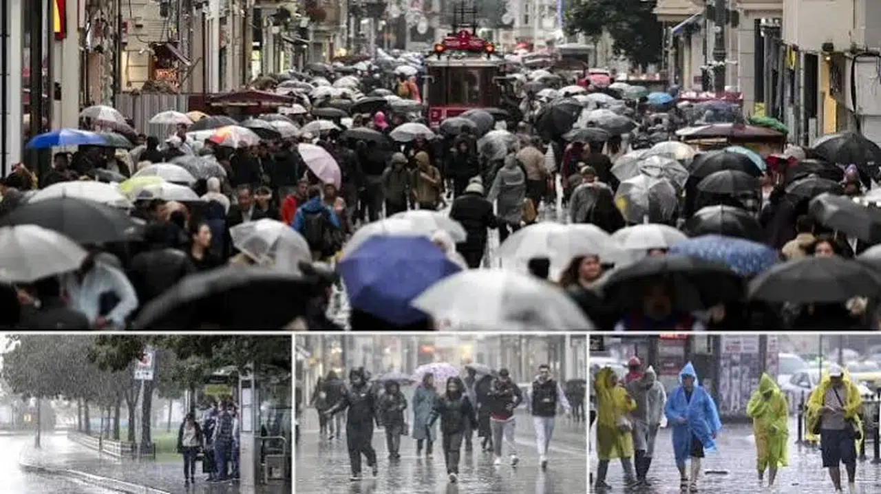 Meteoroloji uyardı: İstanbul'da salı günü kuvvetli sağanak bekleniyor