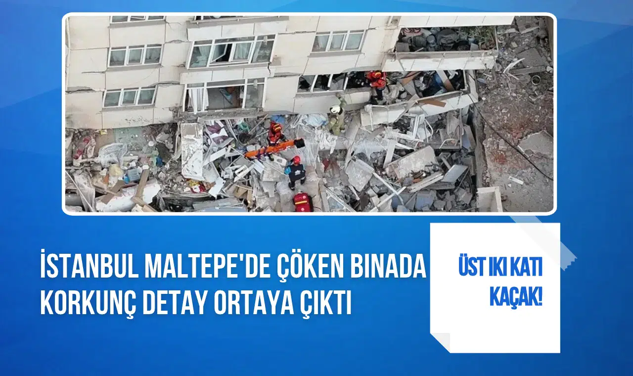 Maltepe'de Çöken Binanın Üst İki Katı Kaçak Çıktı: Belediye Başkanı Köymen Açıkladı