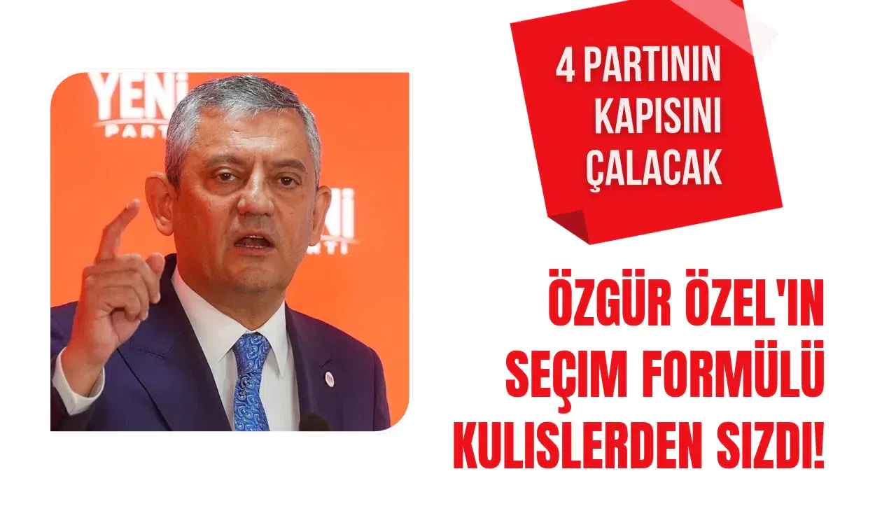 Özgür Özel'in "Türkiye İttifakı" için temas hazırlığında olduğu iddia edildi
