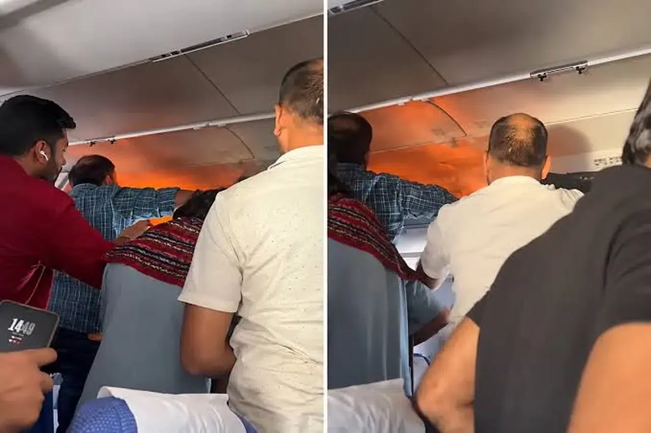 Hindistan uçağında powerbank yangını: Acil iniş yapıldı