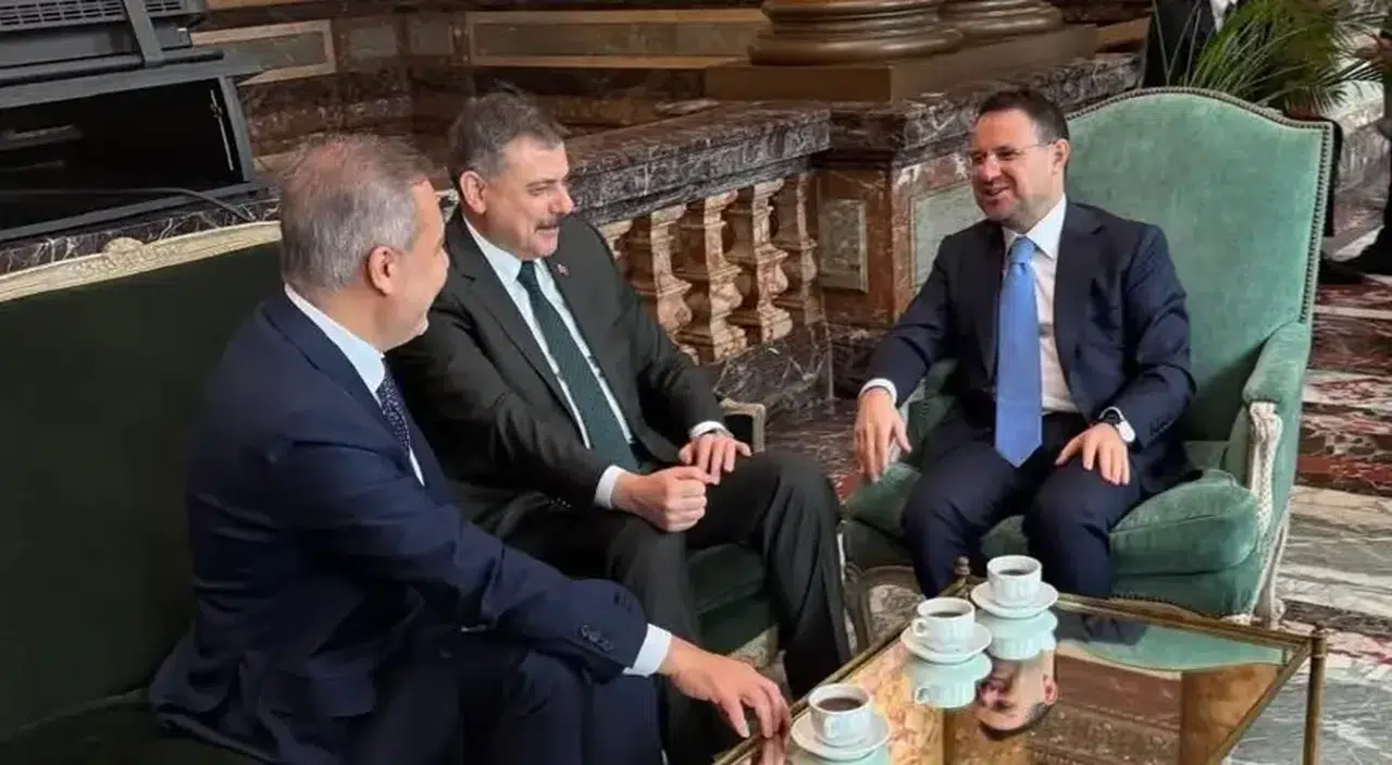 Bakanlar Fidan, Gürlek ve Çiftçi Brüksel'de bir araya geldi