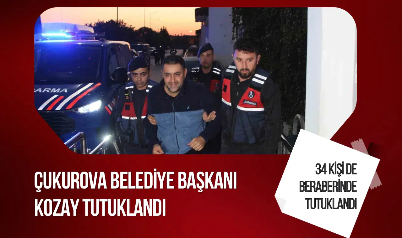 Çukurova Belediyesi'ne Operasyon: 34 Kişi Tutuklandı