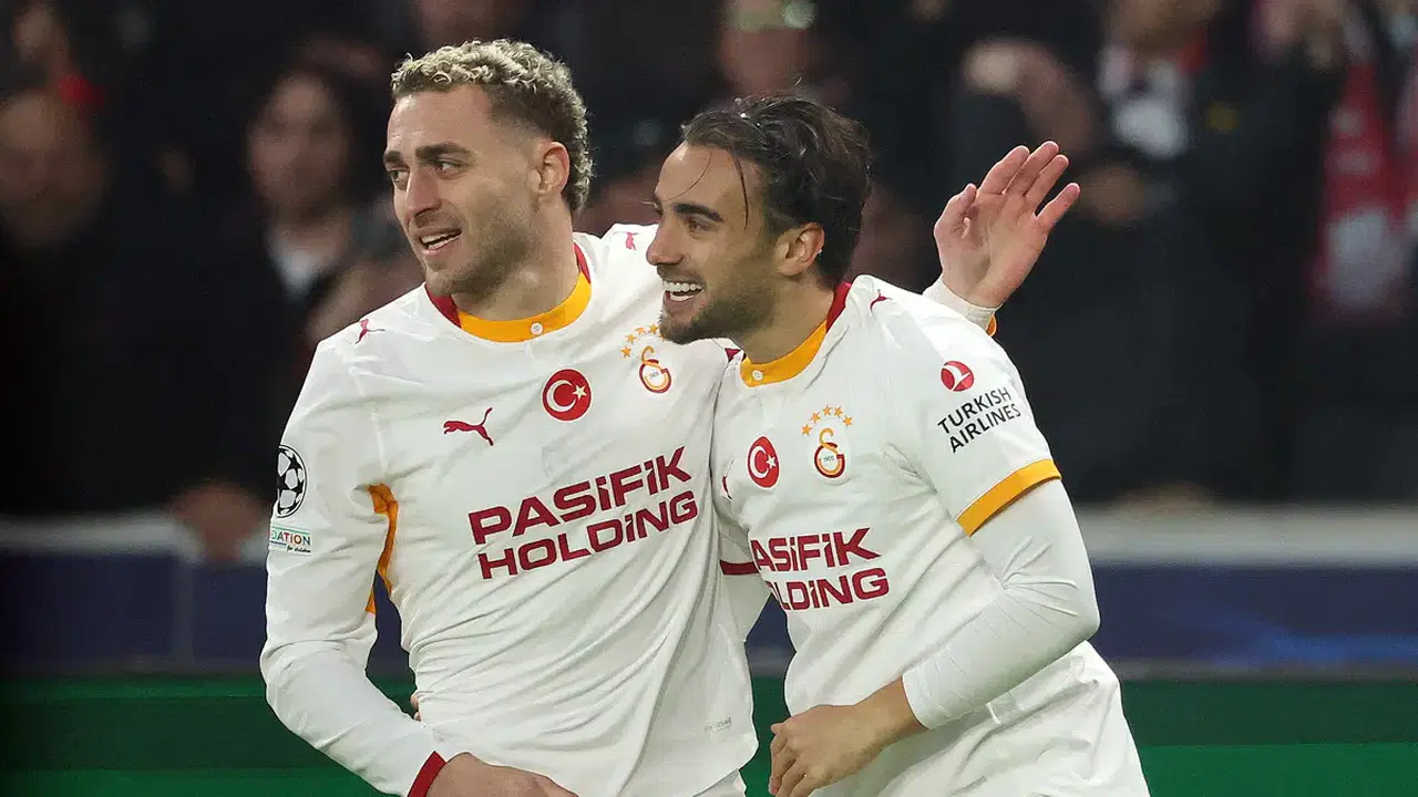 Galatasaray, Lille'i 4-2 yendi: İlk galibiyetini aldı