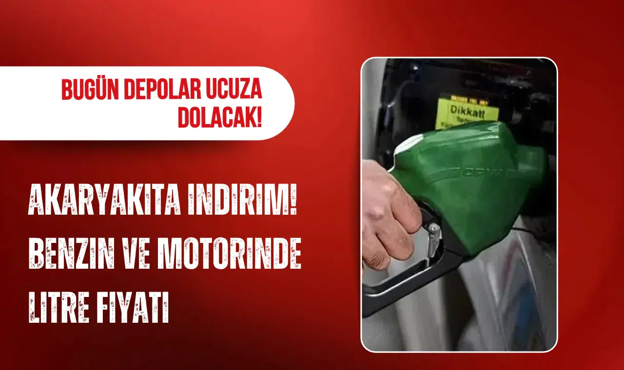 Motorine 4,95 TL indirim geldi: 6 Ekim 2026 benzin ve güncel motorin fiyatları